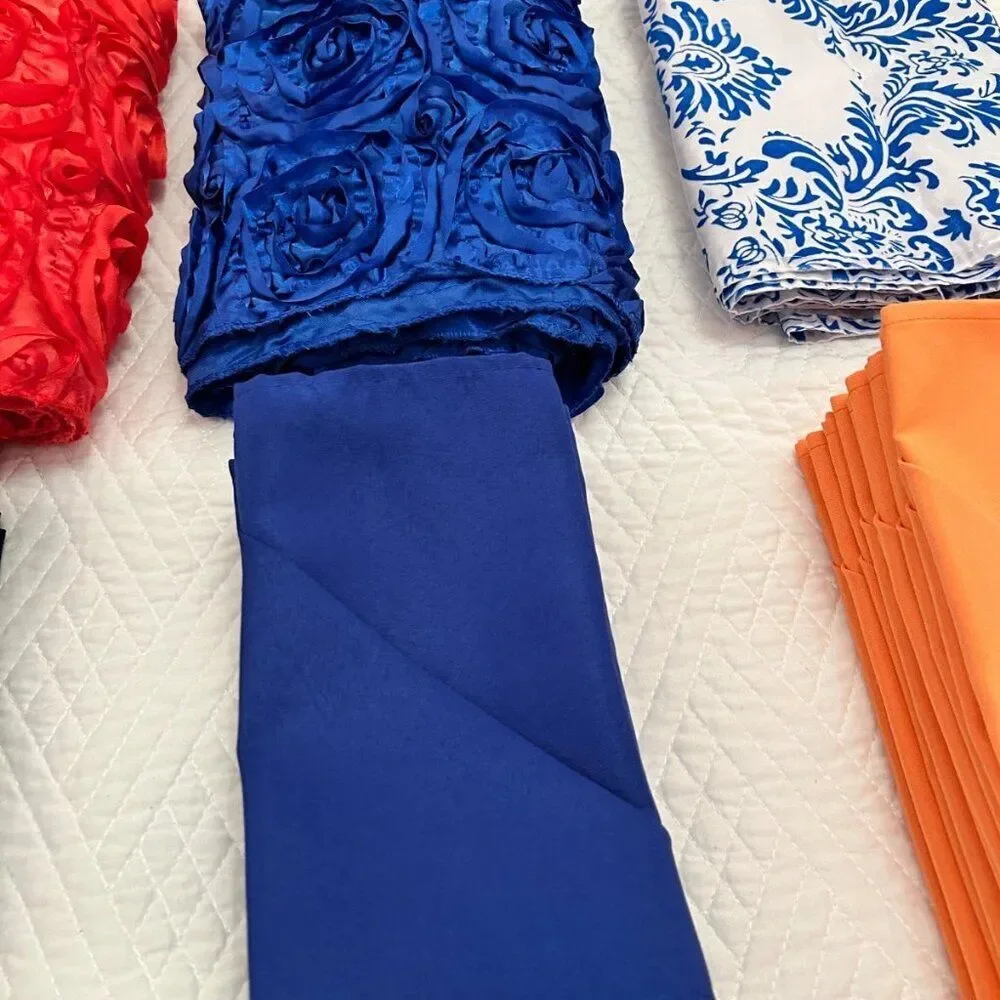 Premium Event Linen Sets - Runners & Napkin Bundles (4 SETS)